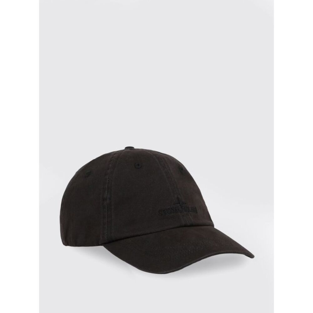 Stone Island Hat Men Black